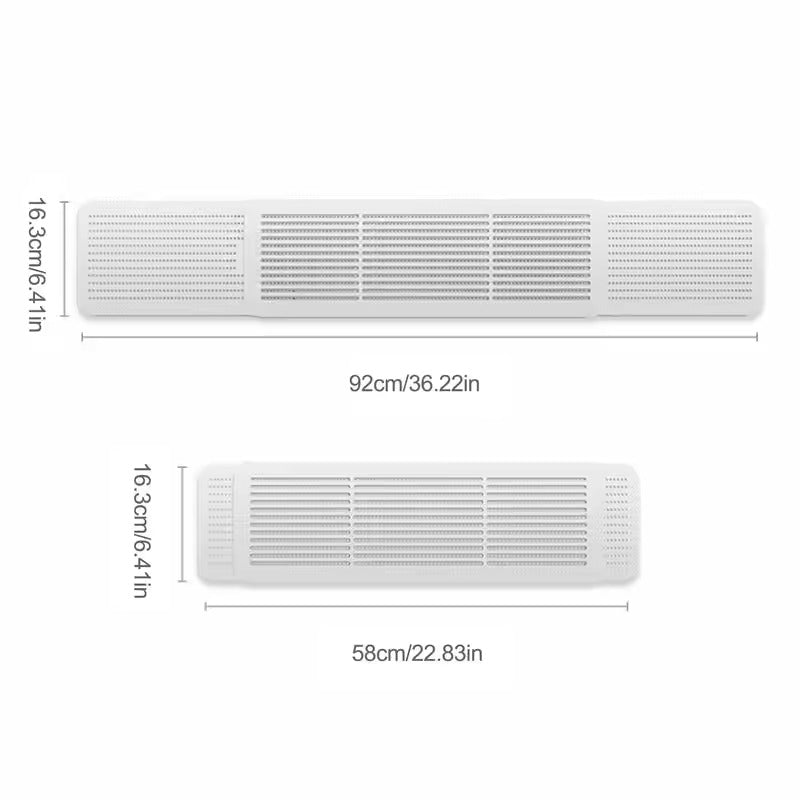 AC Wind Deflector – Top Fitting , Hanging AC Deflector