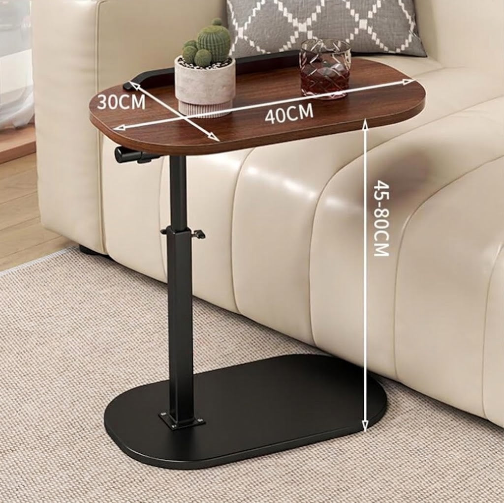 Adjustable Side Table,C-Shaped Side Table