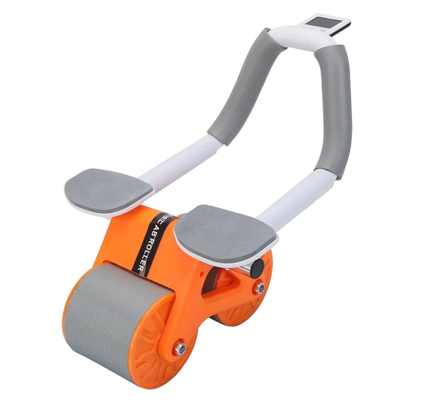 Ab Roller Wheel with Elbow Support, Automatic Rebound Ab Exercise Wheel,