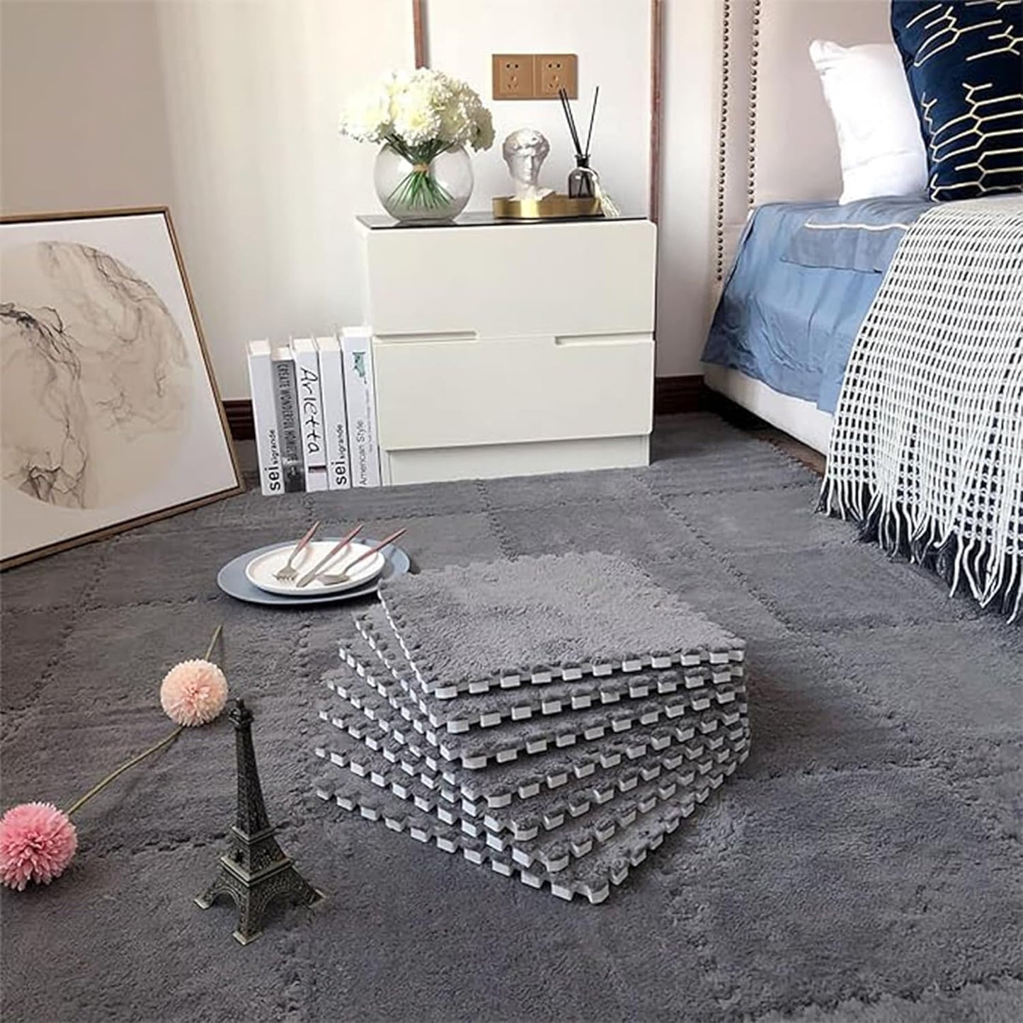 Puzzle Mat , Interlocking Carpet Mats