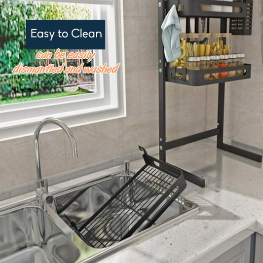Kitchen Spice Rack,3-Tier Countertop Spice Rack happyhome