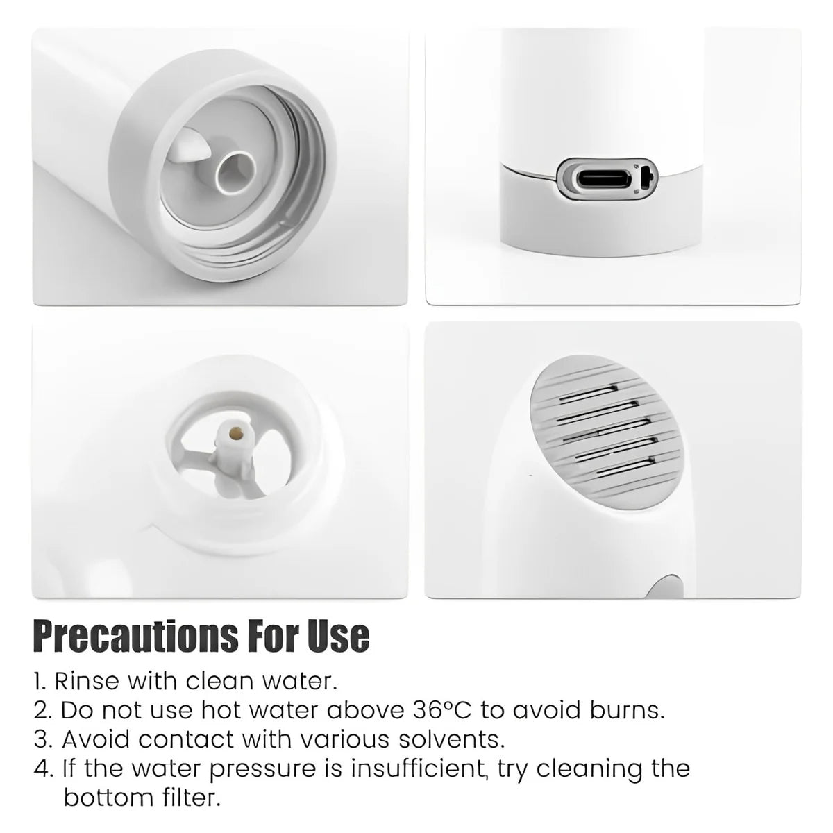 Electric Portable Travel Bidet, Rechargeable Bidet