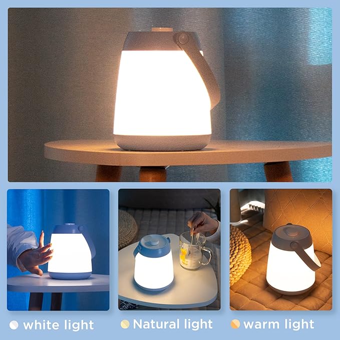 Rechargeable Super Bright LED Light , Portable Eye-Friendly Led Table Light happyhome