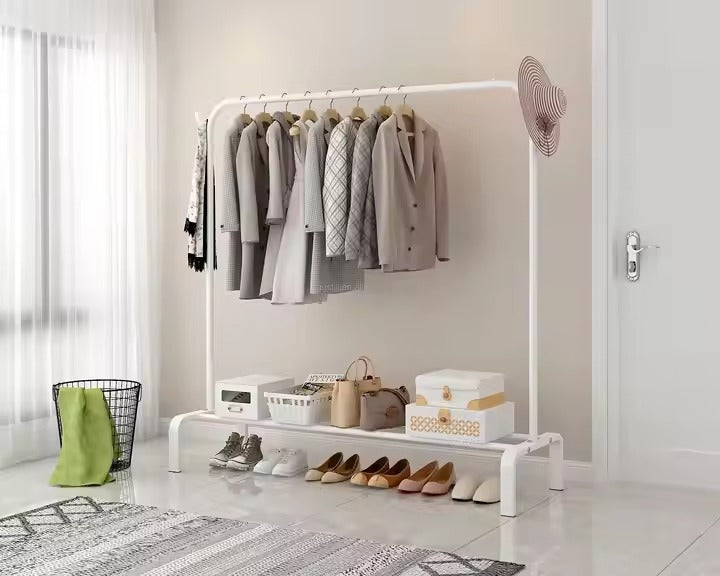 Metal Clothing Rack-Single,Coat Rack Clothes Stand Hanger