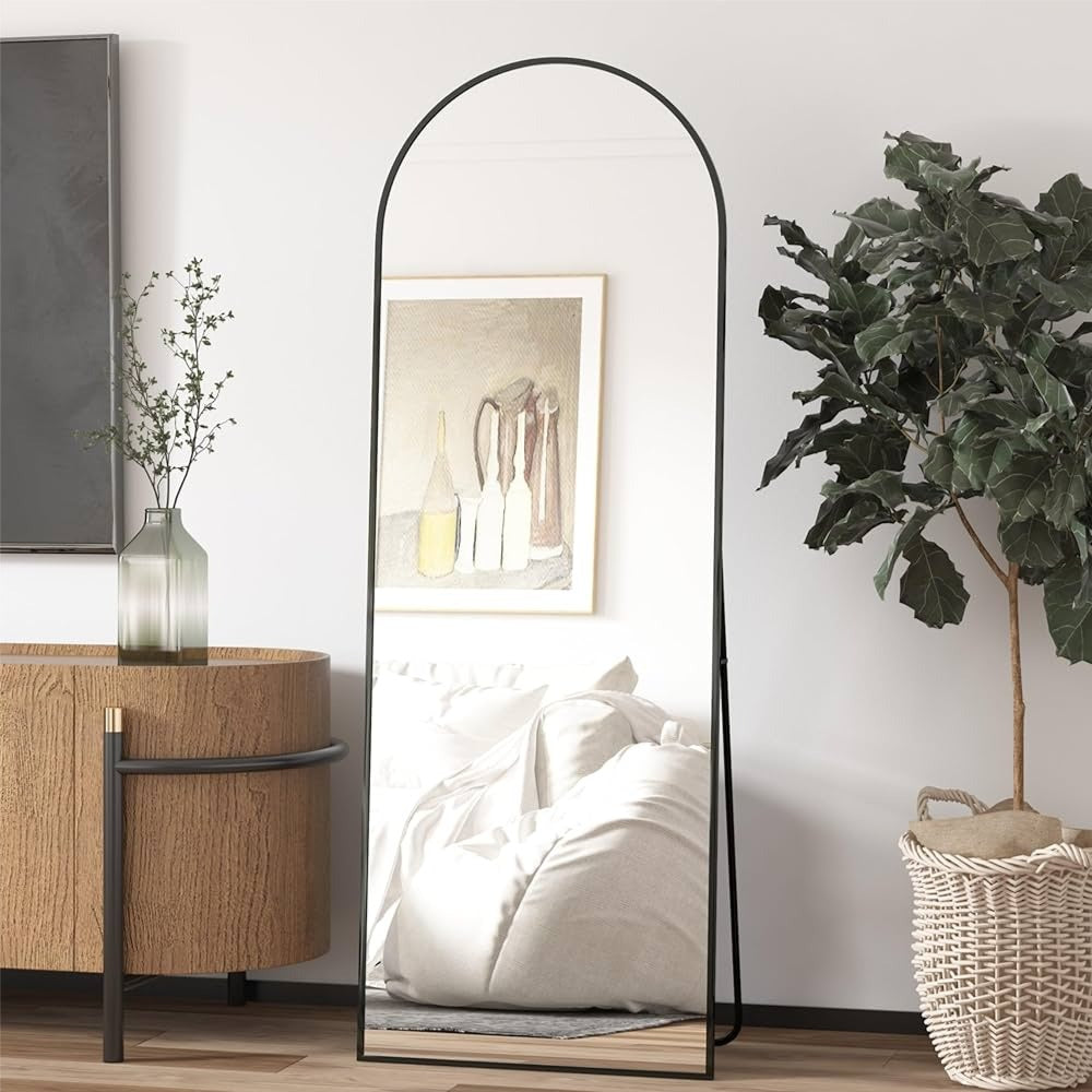 Full Length Mirror Arched Gold Frame, Full Length Mirror