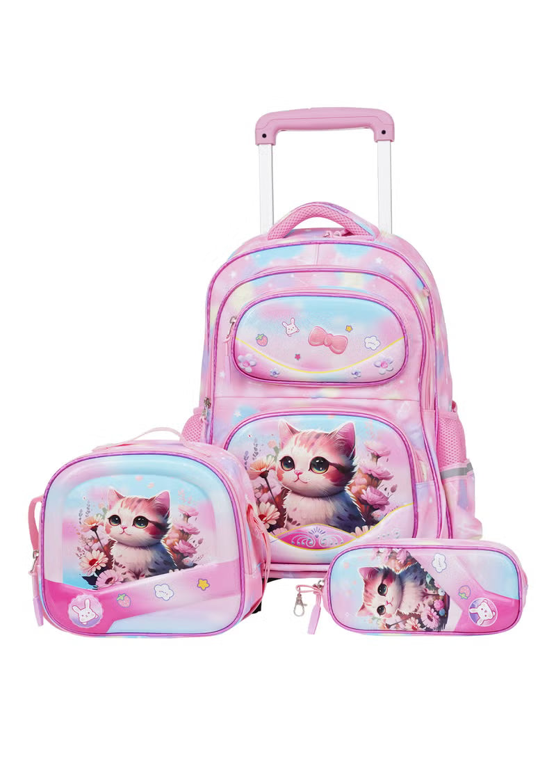KiddoKit Character Kitty School Bag – 18 Inch