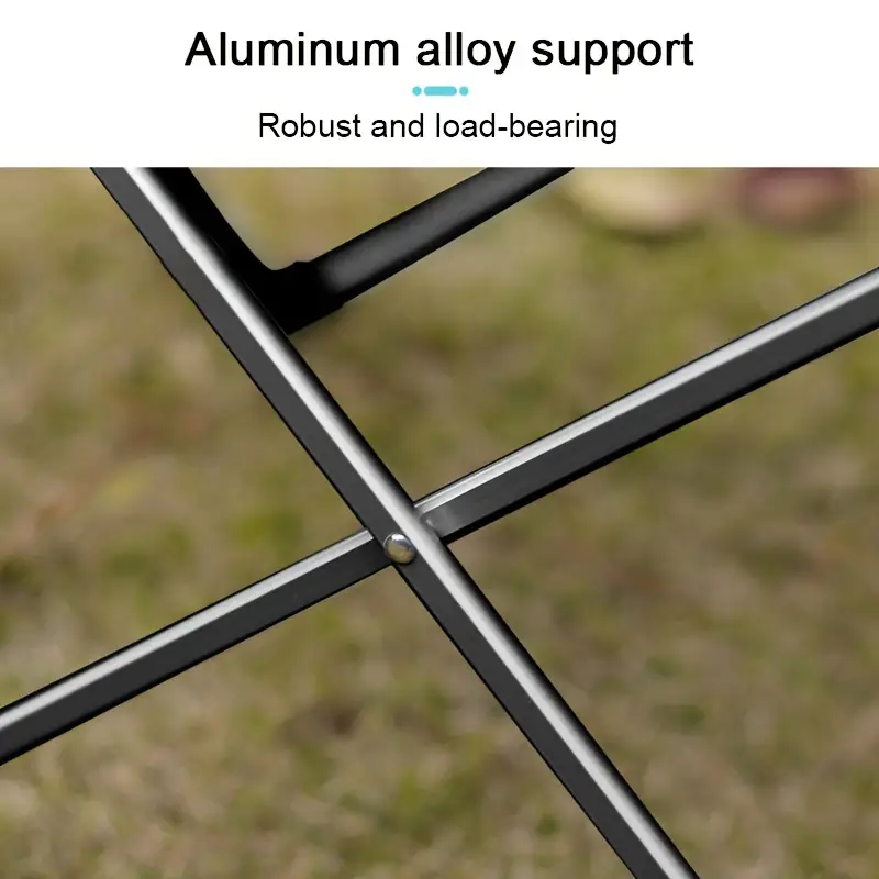 Foldable Camping Table, Aluminum Alloy Folding Table