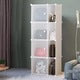 منظم حقيبة يد على الباب، منظم حقيبة يد بلاستيكي DIY