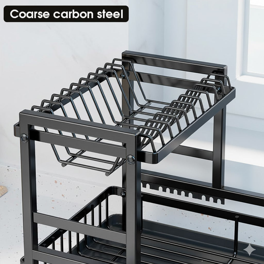 2 Tier Dish Rack, Dish Drying Rack