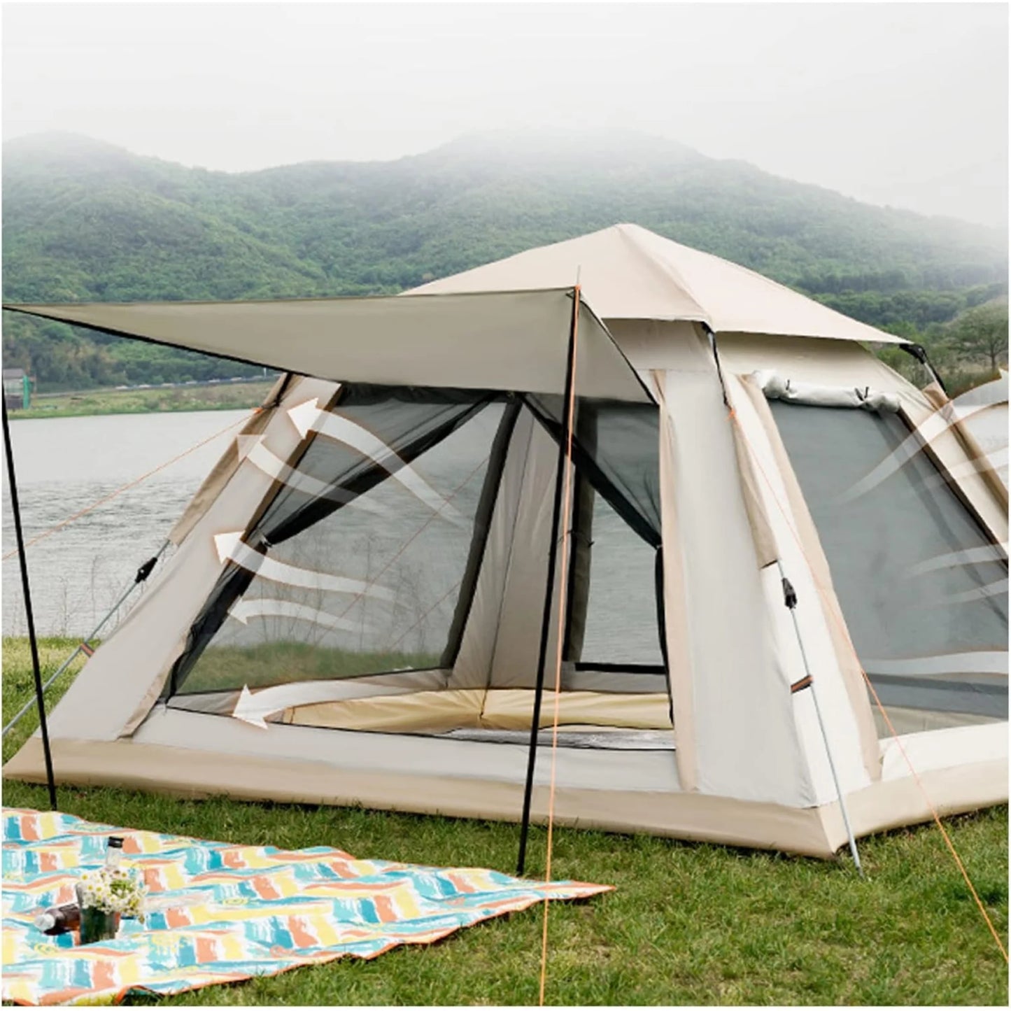 Automatic Camping Tent, Instant Setup Tent
