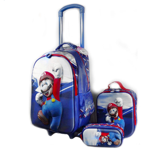 3 in 1 Trolley Bag, School Bag For Kids