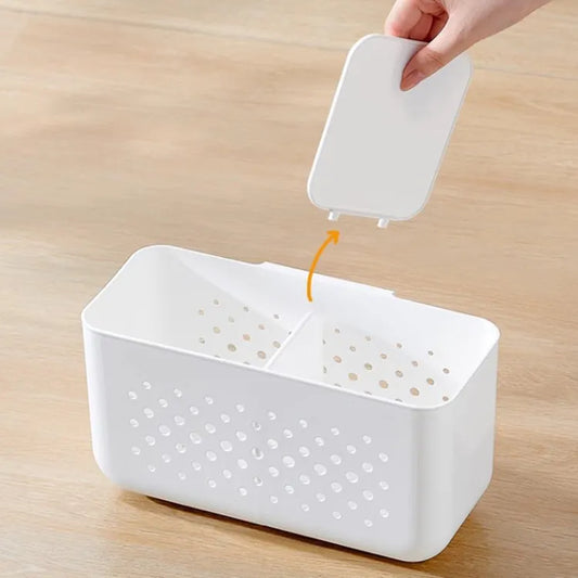 Foldable Laundry Basket with Divider , Bathroom Dirty Clothes Storage Bin