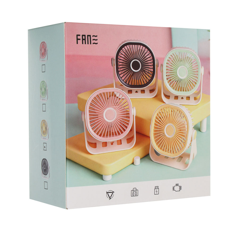 Mini Rechargeable Table Fan,Desktop Fan