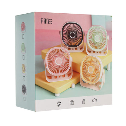 Mini Rechargeable Table Fan,Desktop Fan