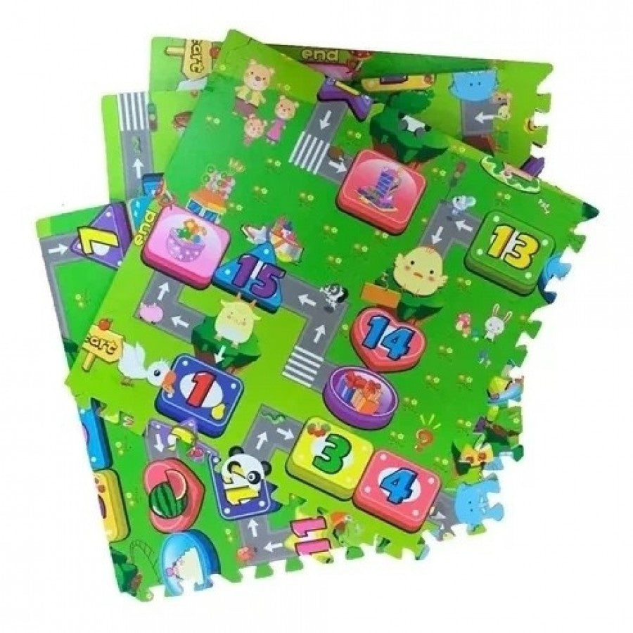 Kids  Foam Puzzle Play Mat – 60×60 cm (4 Pcs), Kids Puzzle Mat