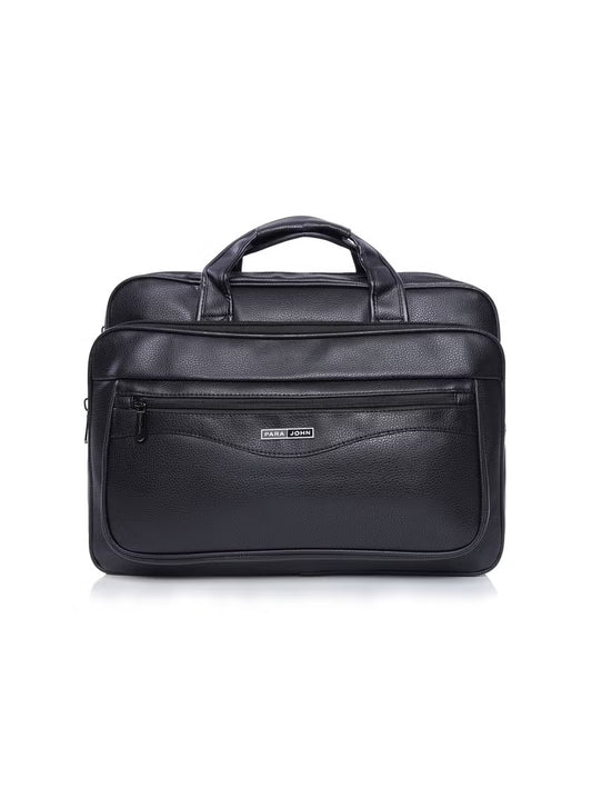 PARAJOHN Secure Business Laptop Bag with Hideaway Handles