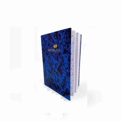 دفتر ملاحظات Paperline 3QR مقاس 9 × 7 بوصة - 140 ورقة - 4 خانات تسجيل