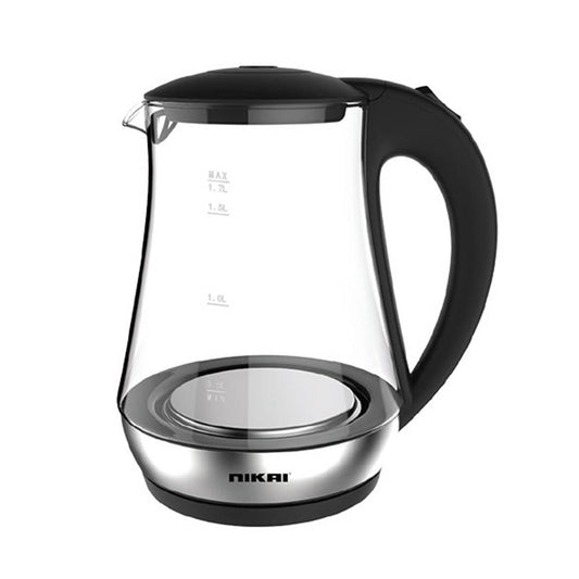 Nikai 1.7L Electric Glass Pot Kettle