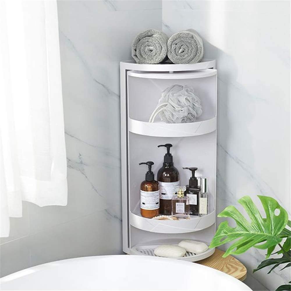 3 tier Shower Storage, Bathroom Corner Shelf happyhome