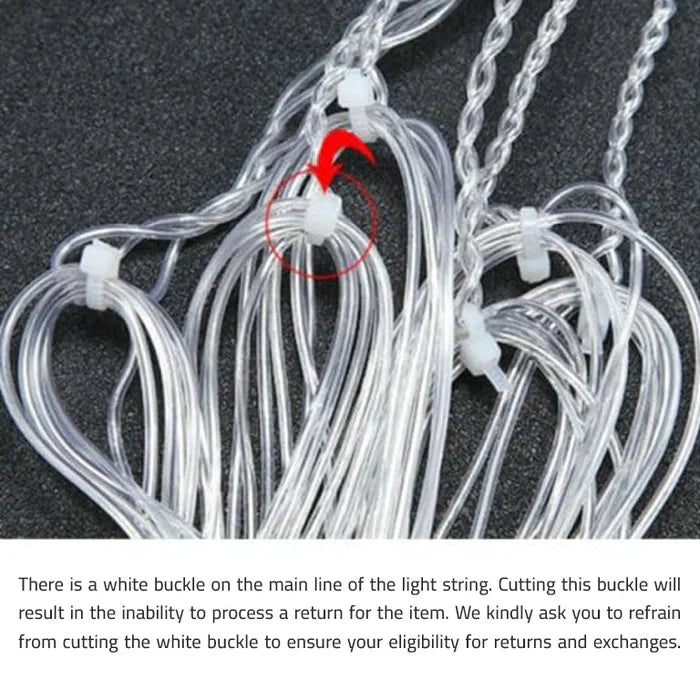 Ramadan Crescent Moon & Star Fairy Lights, Star & Moon LED String Lights