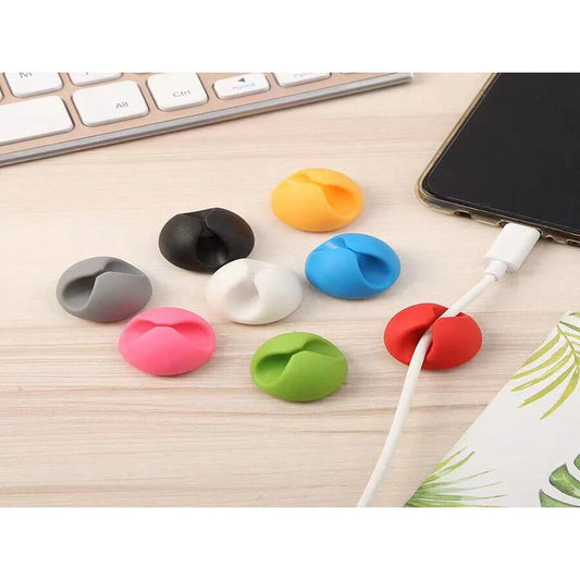 4 Pcs Cable Organizer , Adhesive Cable Clips Holder happyhome