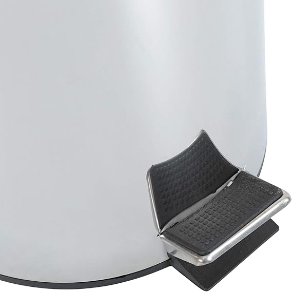 5 Liter Stainless Steel Trash Bin, Stainless Steel Waste Can happyhome