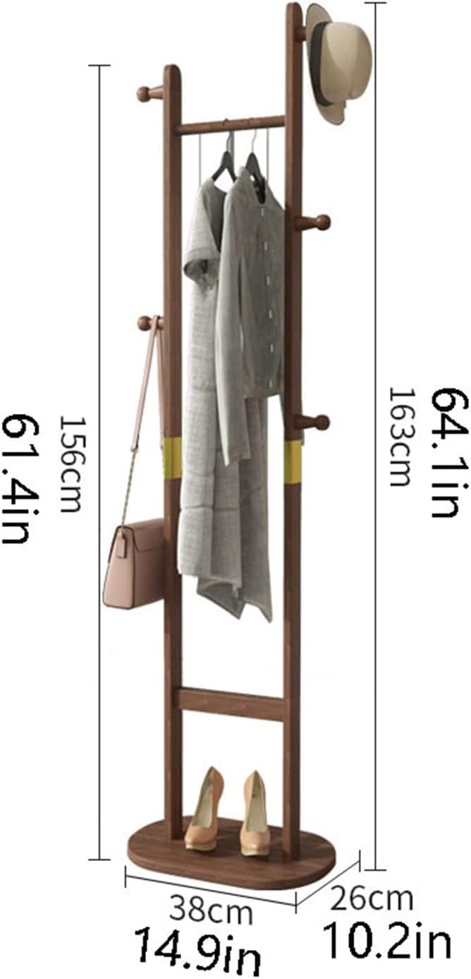 Wooden Clothes Hanger, Coat Stand Living Room