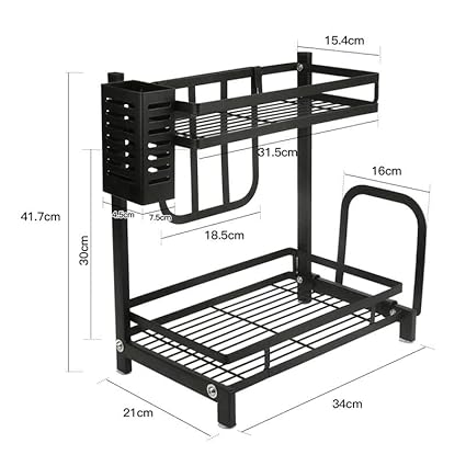 2 Layer Multifunctional Spice Rack, Spice Organizer