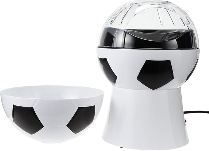 Hot Air Popcorn Maker,Football Edition Popcorn Machine