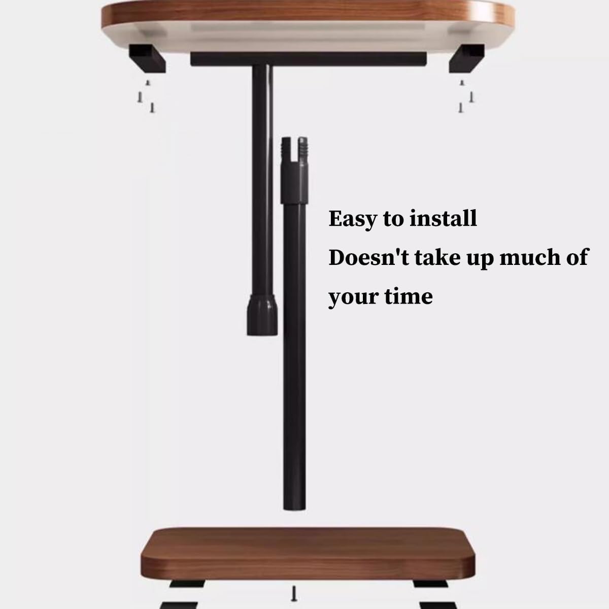 Adjustable Side Table, Height Adjustable Coffee Table