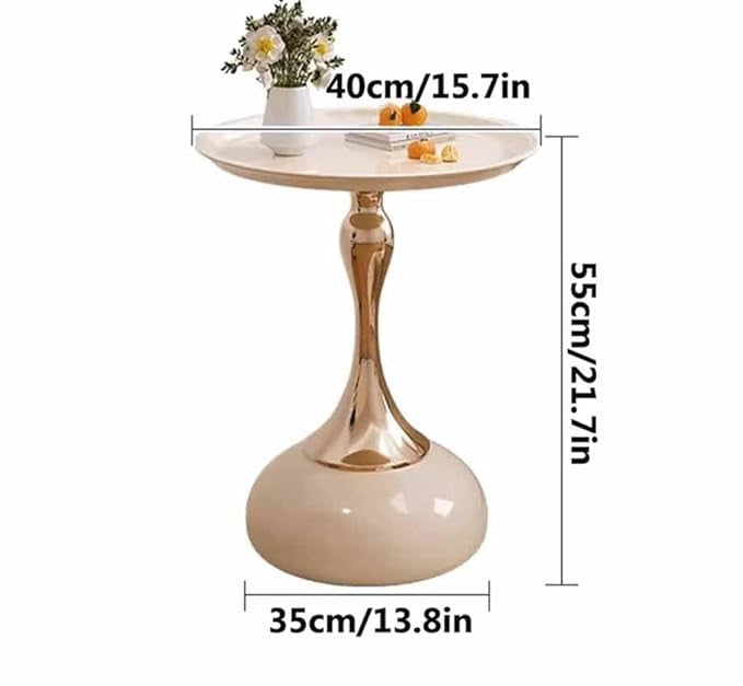 Sofa Side Round Table, Metal Round Table