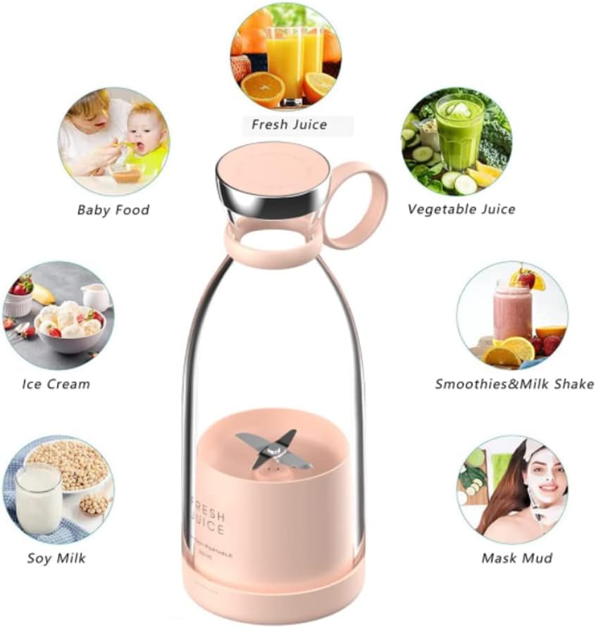 Mini Juice Blender. Portable Juice Maker