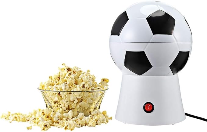 Hot Air Popcorn Maker,Football Edition Popcorn Machine