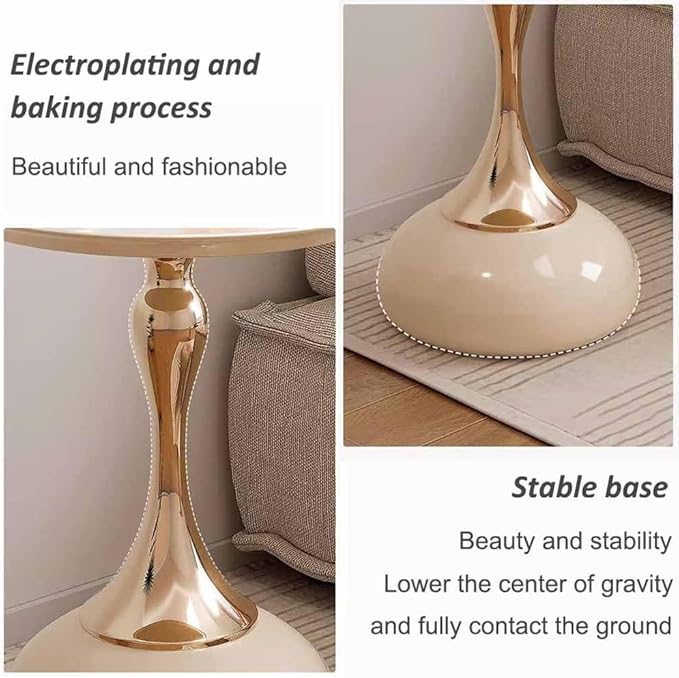 Sofa Side Round Table, Metal Round Table