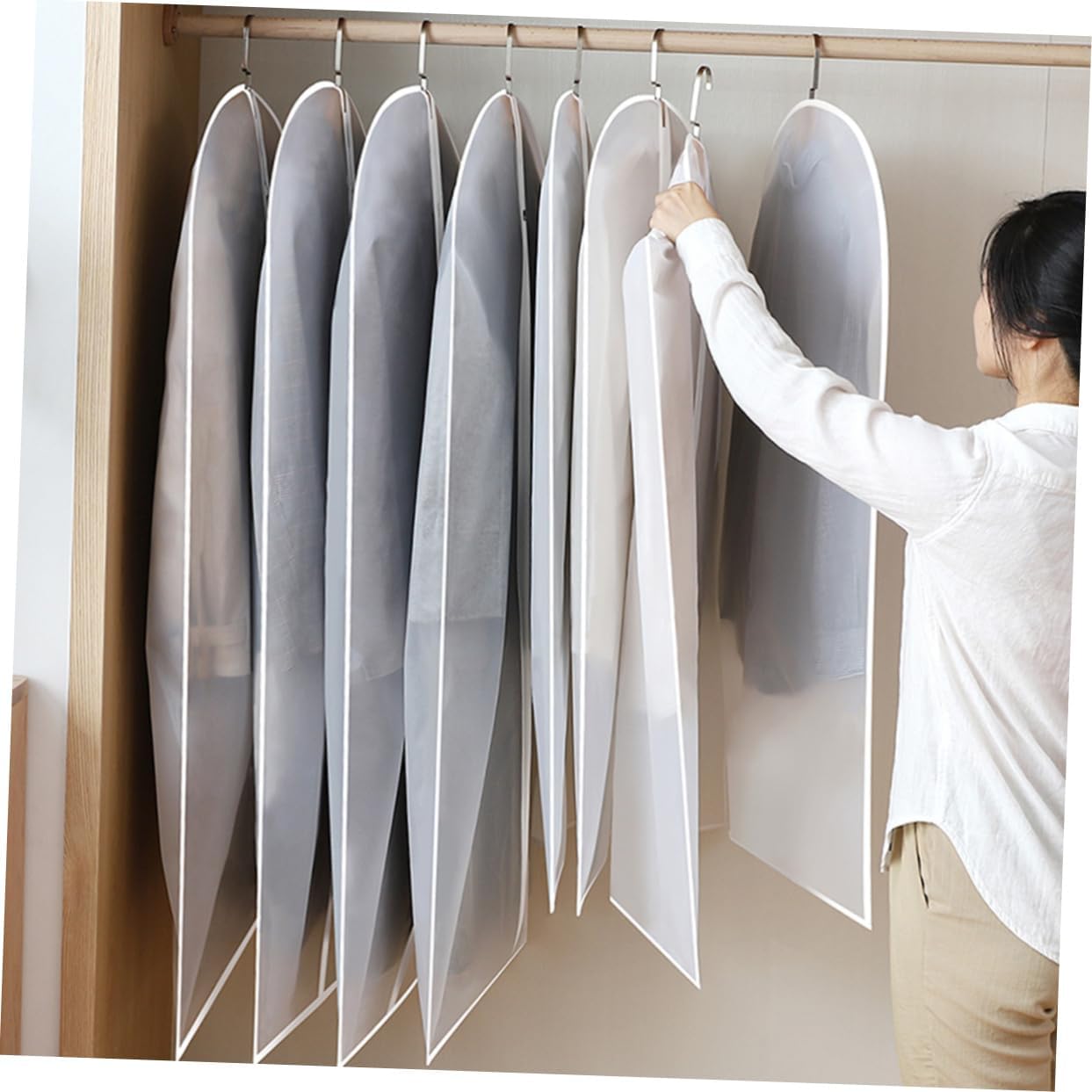 Garment Cover Dustproof, Clothes Dust Cover