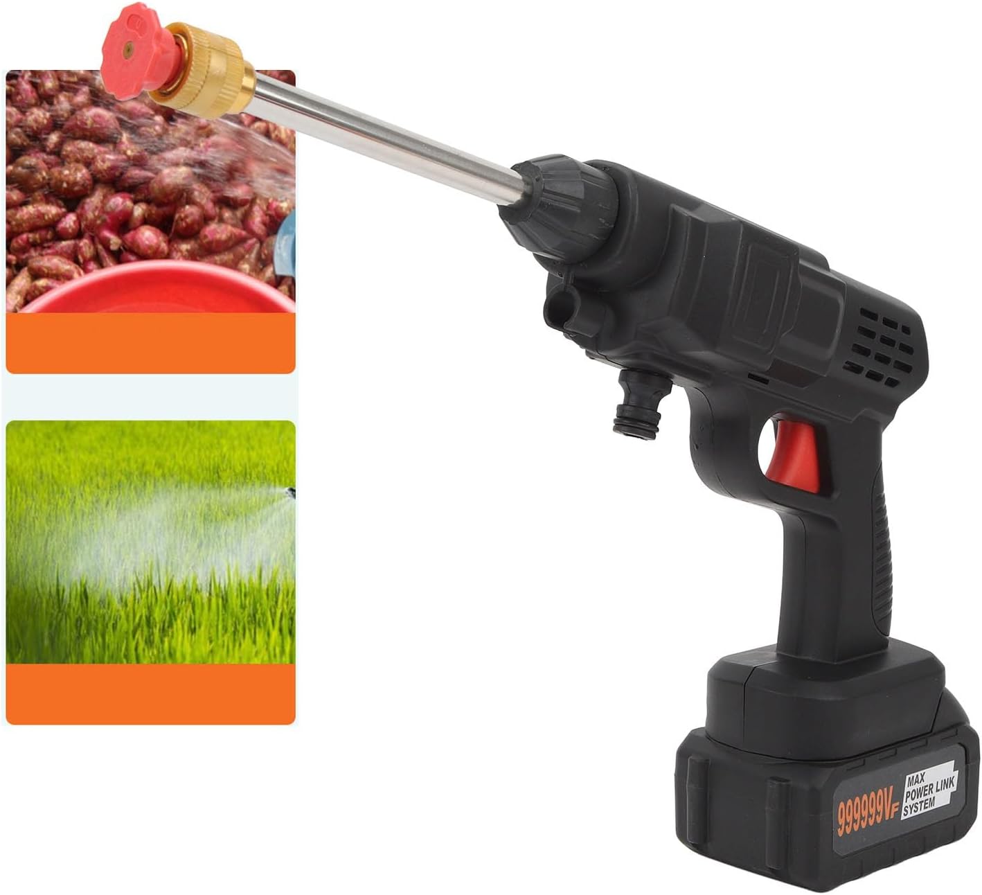 Rechargeable Car Wash Gun, Portable Cordless Power Washer