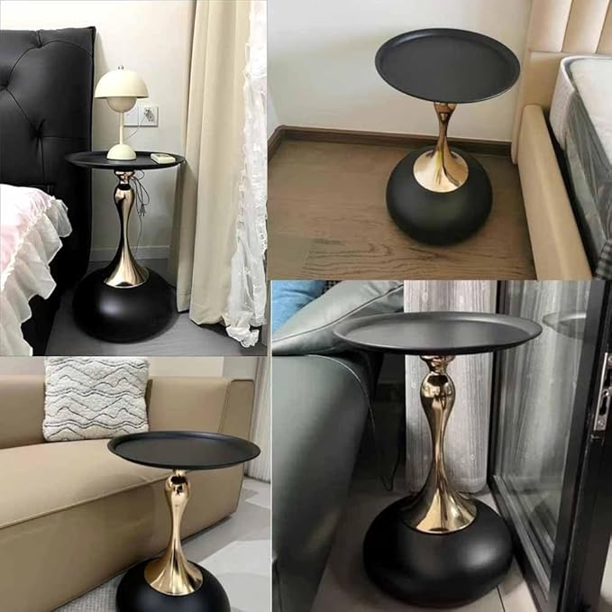 Sofa Side Round Table, Metal Round Table