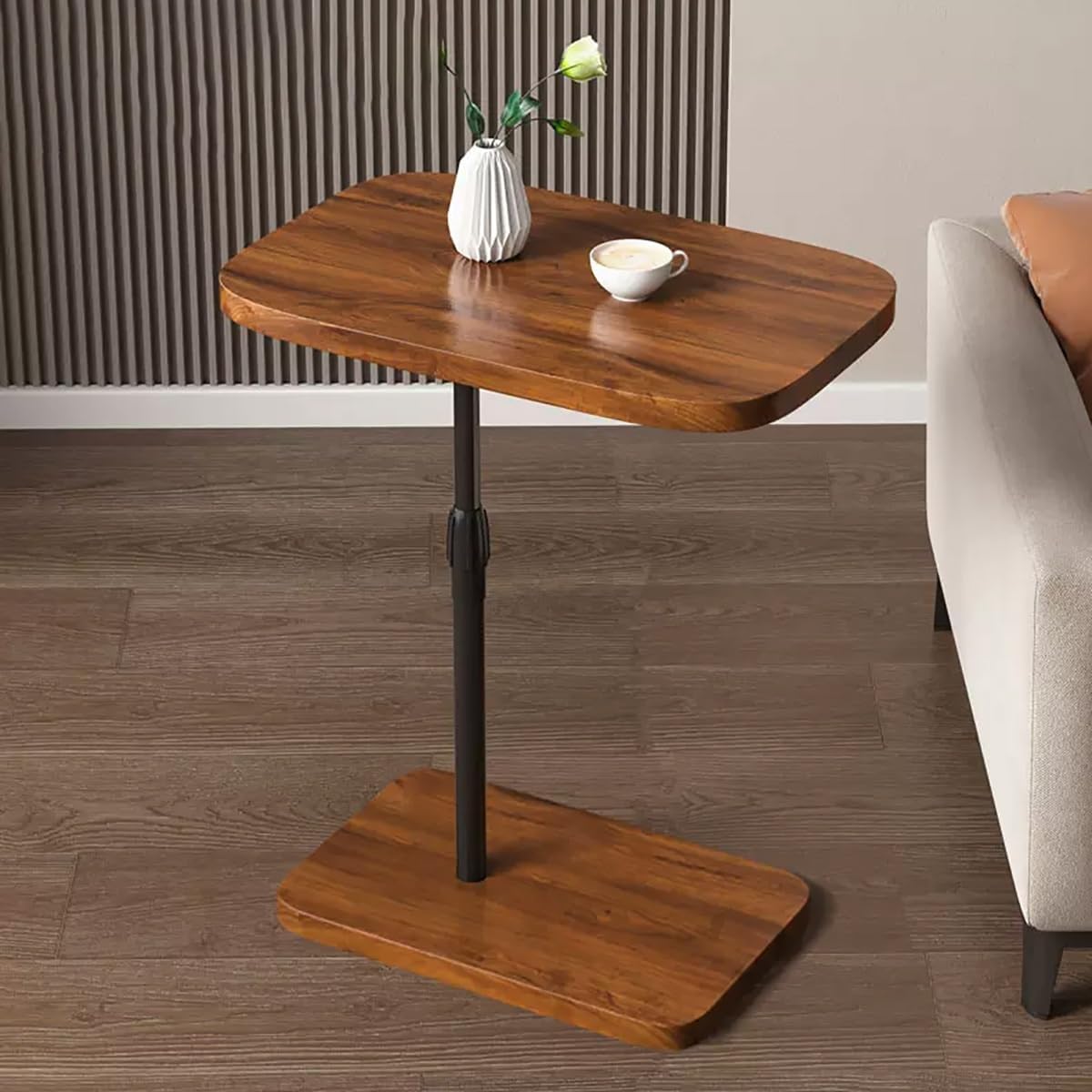 Adjustable Side Table, Height Adjustable Coffee Table