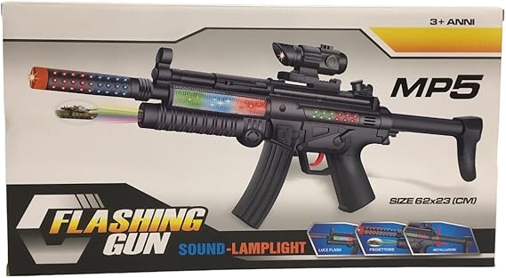 Flash Gun Toy, Rifle Toy for Kids