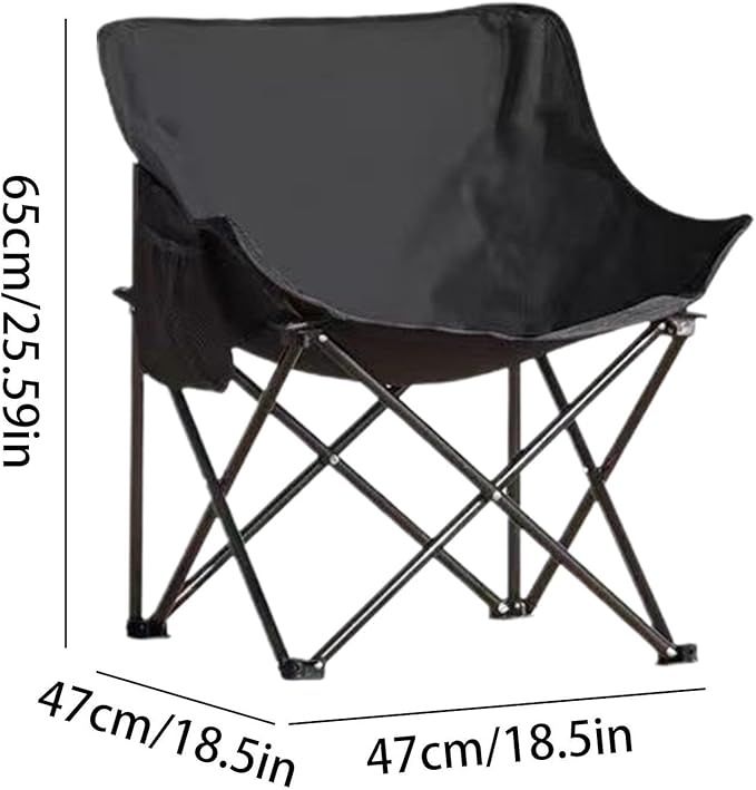 Folding Moon Chair, Portable Camping Folding Chair