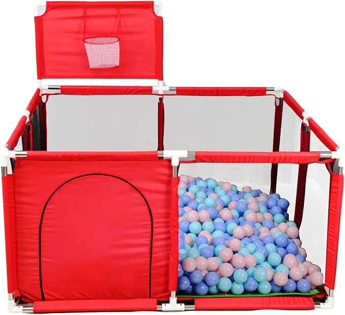 حظيرة لعب كبيرة للأطفال، حظيرة لعب مكونة من 8 ألواح للأطفال