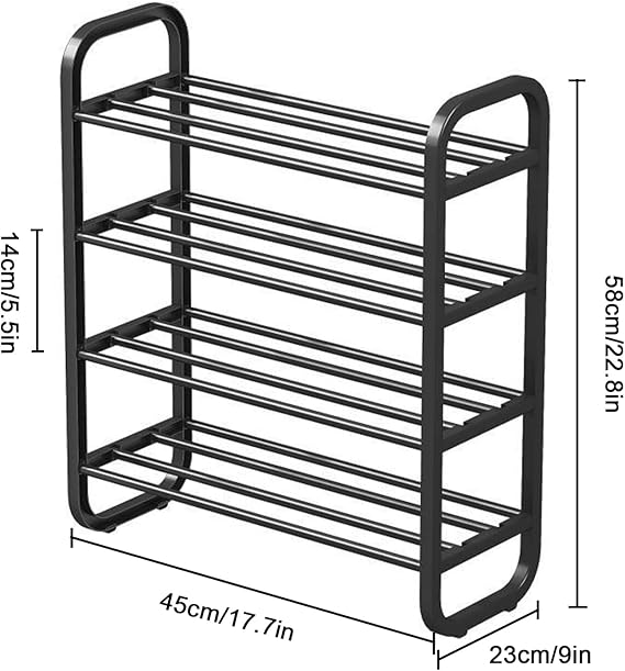 4 Layer Metal Layer Shoe Rack, 4 Layer Shoe Rack