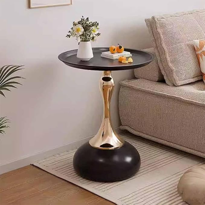 Sofa Side Round Table, Metal Round Table