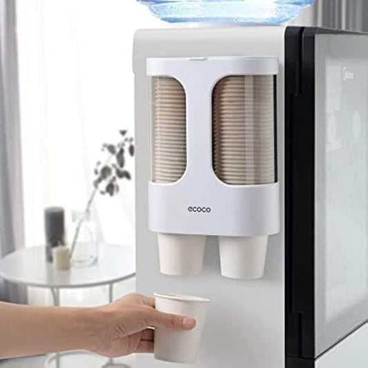 Wall Mounted Paper Cup Holder Dispenser, Cup Holder
