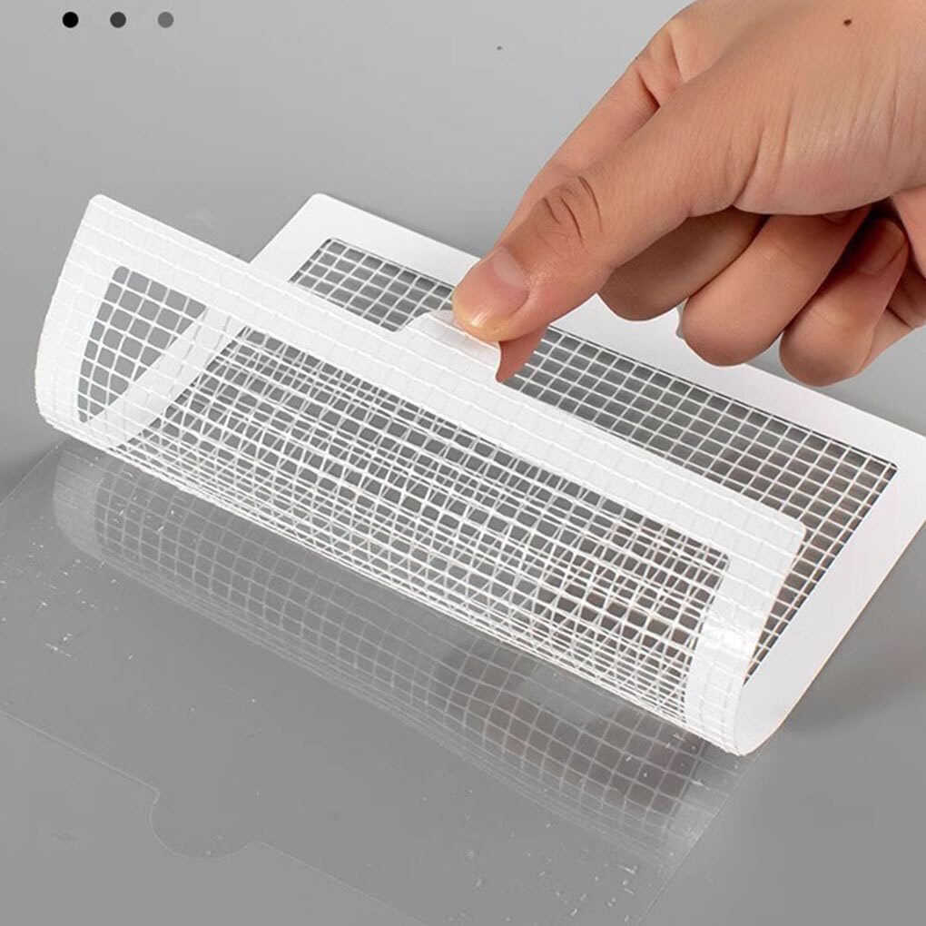 3 Pcs Sewer Filter Hair Catcher, Square Shower Screen