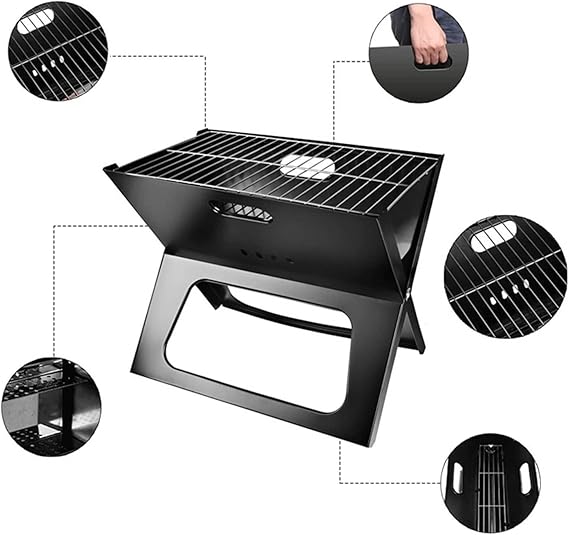 Outdoor Barbecue Maker, Barbecue Folding Barbecue Charcoal Grill