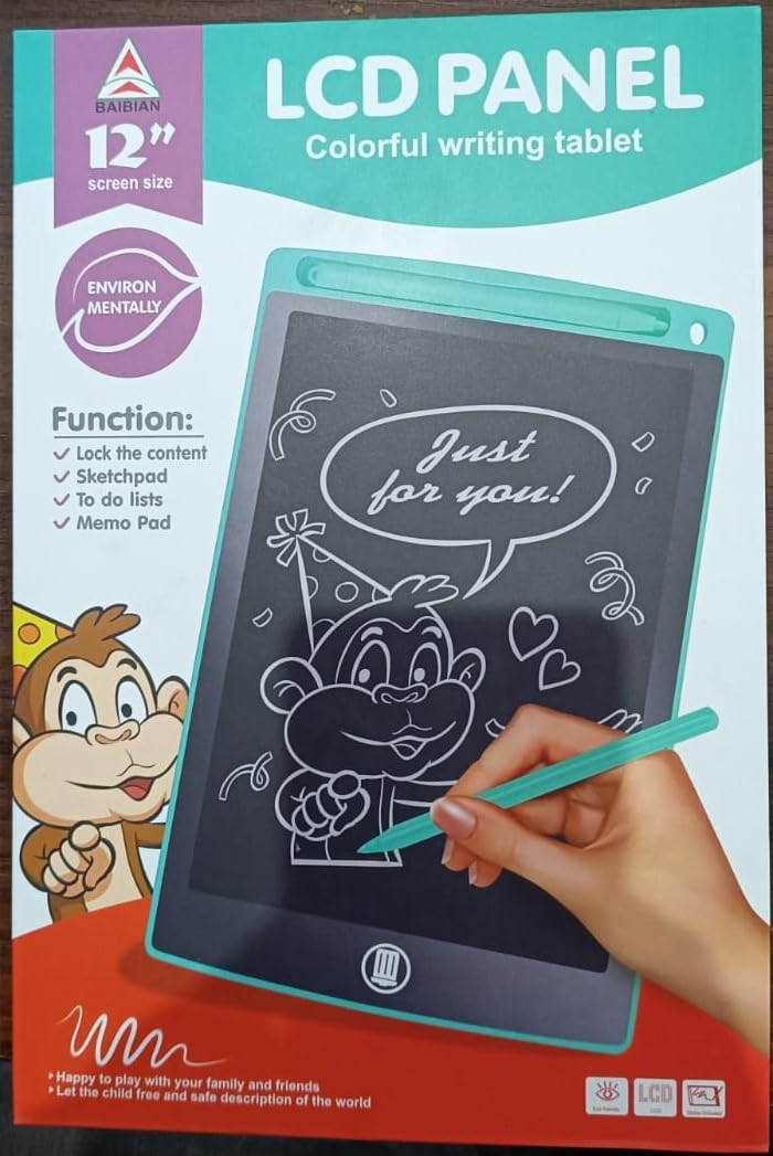 LCD writing tablet, kids drawing board