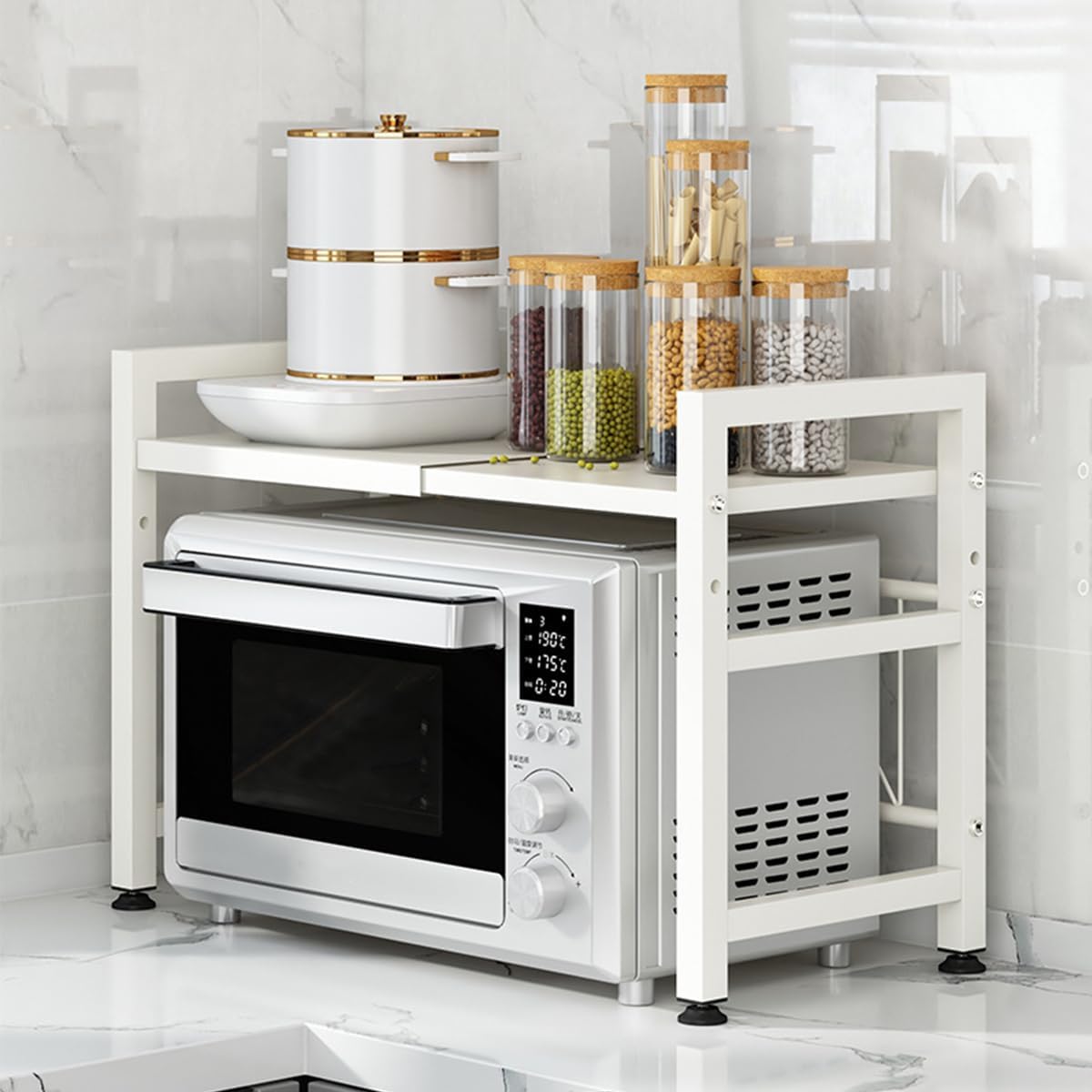 Microwave Oven Stand, Extendable Microwave Oven Rack