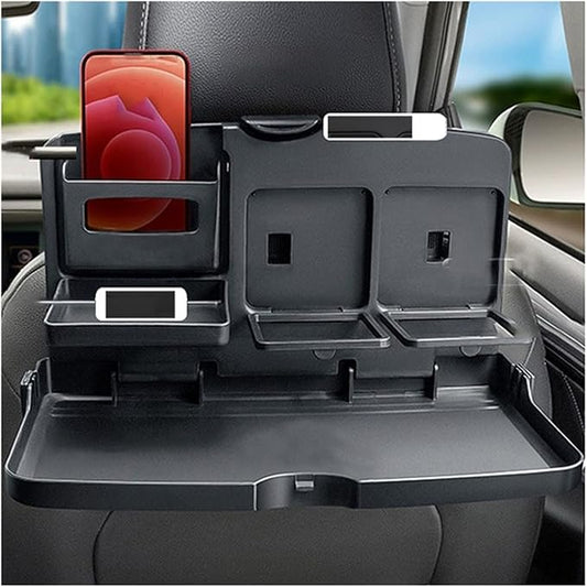 Travel Dining Tray, Folding Food Cup Tray Car