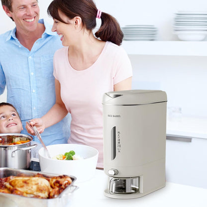 Moisture Proof Rice Dispenser , Food Storage Rice Dispenser Bucket